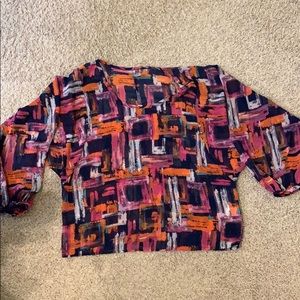 Francesca’s Watercolor Blouse